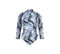 Vilebrequin - Maillot De Bain Une Pièce Anti-uv Femme Marble - Rashguard - Lexane - Blanc - Taille S Regular 300 - 349 26E