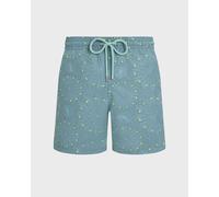Vilebrequin - Maillot De Bain Brodé Mosaic Urchin - Édition Limitée - Maillot De Bain - Mistral - Bleu - Taille M Regular Above 500 26E