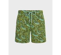 Vilebrequin - Maillot De Bain Brodé Whales Offset - Édition Limitée - Maillot De Bain - Mistral - Vert - Taille 5XL Regular Above 500 26E
