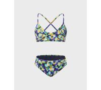 Vilebrequin - Maillot De Bain Deux Pièces Fille Frangipanier Trouble - Maillot De Bain - Gigi - Bleu - Taille 10 Regular 100 - 149 27C