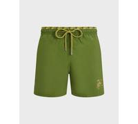 Vilebrequin - Maillot De Bain Homme Bicolore Micro Ronde Des Tortues - Maillot De Bain - Moka - Vert - Taille XS Regular 200 - 249 26E