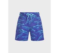 Vilebrequin - Maillot De Bain Ultra-léger Et Pliable Garçon Sparkling Whales - Maillot De Bain - Jihin - Bleu - Taille 10