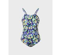 Vilebrequin - Maillot De Bain Une Pièce Fille Frangipanier Trouble - Maillot De Bain - Gazette - Bleu - Taille 14 Regular 100 - 149 27C