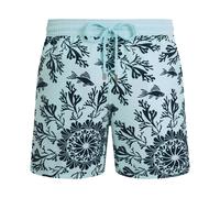 Vilebrequin - Moorea Flocked Coral Mandala Swim Shorts - Homme - Maillots de bain - Bleu - Taille: M