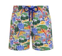 Vilebrequin - Moorea Seaside Life Swim Shorts - Homme - Maillots de bain - Multicolore - Taille: XL