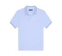 Vilebrequin - Polo En Coton Organique Couleur Changeante Homme Uni - Polo - Palatin - Bleu - Taille M