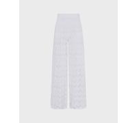 Vilebrequin - Pantalon Ample En Jersey Jacquard Stretch Femme - Pantalon - Line - Blanc - Taille L