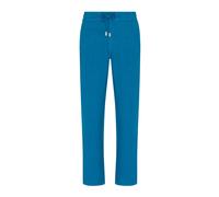 Vilebrequin - Pantalon En Lin Homme Uni Coupe Droite - Pantalon - Parc - Bleu - Taille L Regular 250 - 299 26E