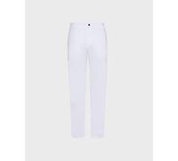 Vilebrequin - Pantalon En Lin Coupe Slim Homme Uni - Pantalon - Panache - Blanc - Taille XXL