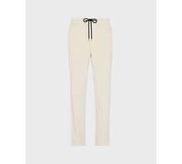 Vilebrequin - Pantalon Homme En Satin De Coton Avec Taille Élastique Uni - Pantalon - Paulo - Beige - Taille L Regular 250 - 299 27C