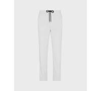 Vilebrequin - Pantalon Homme En Satin De Coton Avec Taille Élastique Uni - Pantalon - Paulo - Blanc - Taille XL Regular 250 - 299 26E