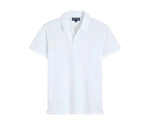 Vilebrequin - Phoenix Terry Polo - Homme - Tops - Blanc - Taille: 2XL