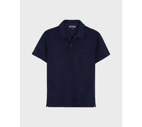 Vilebrequin - Polo En Coton Éponge Organique Homme Uni - Polo - Phoenix - Bleu - Taille L Regular 200 - 249 00P