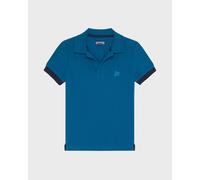Vilebrequin - Polo En Coton Organique Garçon Uni - Polo - Pantin - Bleu - Taille 12 Regular 100 - 149 26E