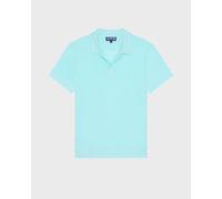 Vilebrequin - Polo En Jersey De Lin Homme Uni - Polo - Pyramid - Bleu - Taille L