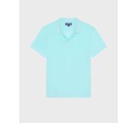 Vilebrequin - Polo En Jersey De Lin Homme Uni - Polo - Pyramid - Bleu - Taille M Regular 150 - 199 26E