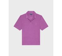 Vilebrequin - Polo En Jersey De Lin Homme Uni - Polo - Pyramid - Violet - Taille XL Regular 150 - 199 26E