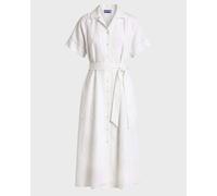 Vilebrequin - Robe Chemise Longue En Lin Femme Unie - Robe - Romane - Blanc - Taille M Regular Above 500 26E