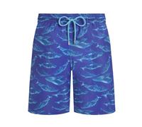 Vilebrequin - Short de bain long ultra-léger et compactable Sparkling Whales - Homme - Maillots de bain - Bleu - Taille: S
