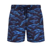 Vilebrequin - Short de Bain Sparkling Whales Monogram Jacquard - Homme - Maillots de bain - Bleu - Taille: L