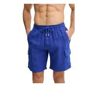 Vilebrequin - Shorts Cargo Baie - Homme - Shorts - Bleu - Taille: M