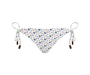 Vilebrequin - Side Tie Bikini Bottom Micro Ronde des Tortues - Femme - Maillots de bain - Multicolore - Taille: 42 FR
