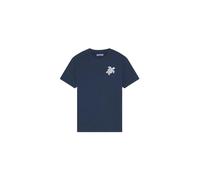 Vilebrequin - T-shirt En Coton Organique Homme Tortue Brodée - T-shirt - Partisol - Bleu - Taille L Regular Under 100 26C