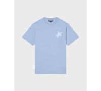Vilebrequin - T-shirt En Coton Homme Tortue Brodée - T-shirt - Partisol - Bleu - Taille M Regular Under 100 26C