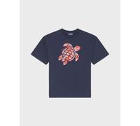 Vilebrequin - T-shirt Oversize En Coton Organique Garçon Tortue - T-shirt - Galileo - Bleu - Taille 4 Regular Under 100 26E