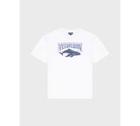 Vilebrequin - T-shirt Oversize En Coton Organique Garçon Whale - T-shirt - Galileo - Blanc - Taille 6 Regular Under 100 26E