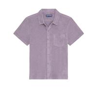 Vilebrequin - Terry Bowling Shirt - Homme - Chemises - Violet - Taille: L