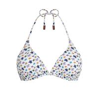 Vilebrequin - Triangle Bikini Top Micro Ronde des Tortues - Femme - Maillots de bain - Blanc - Taille: 38 FR