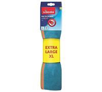 VILEDA Microfibre Colors Lavettes multi-usages XL 4 pcs 159616
