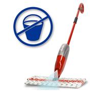 Vileda 1.2 Spray Max balai à franges et balai-éponge Microfibre, Plastique Sec&humide Rouge et Blanc