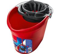 Vileda 10511 SuperMocio Seau de rechange pour serpillière Supermocio 12 l (seau uniquement), rouge