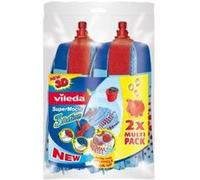 Vileda 122615 supermocio 3action recharge de balai vapeur plastique multicolore 13 x 13 x 3 cm G