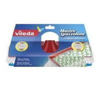 Vileda 129414 mastrospazzolone rechange et aux fibres inclinées et système bloccapanno G