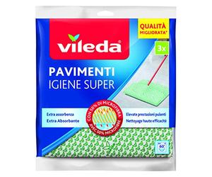 Vileda - 137350 - Serpillière Ultra Résistante - Pack de 3