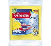 Vileda 142274 chiffons en tissu éponge coton multicolore 13 x 13 x 3 cm Multicolore G