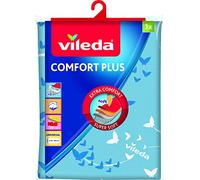 Vileda 142468 Comfort Plus Housse pour Planche à Repasser Blanc-Rose/Turquoise-Blanc 30-45 x 110-130 cm - Modèle Aléatoire