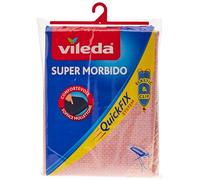 Vileda 142471 housse de planche à repasser en coton molletonnée mesure universelle 110-130 x 30-45 cm