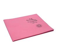 Vileda 152106 MicronQuick Lot de 5 chiffons en microfibre Rouge 38 x 40 cm