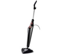 Vileda Steam Plus Nettoyeur vapeur avec PowerPad et housse de rechange en microfibre, élimine jusqu'à 99,9% des bactéries et des virus, pour tous les sols, idéal pour les tapis, emballage écologique
