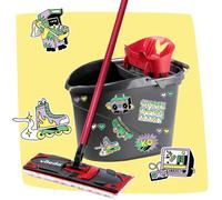 Vileda 183755 Vileda ULTRAMAX MY STYLE Box - Level Up Your Space Ensemble d'essuie-glaces anthracite, rouge 1 pc(s)