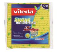 Vileda 4023103144156 Chiffon de nettoyage Microfibre Vert, Jaune 2 pièce(s)