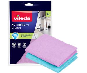 VILEDA Actifibre chiffon microfibre pour cuisine 2 pcs 183305