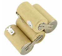 vileda AS-193E9A Batterie NiCd 4,8 Volt avec contact Faston 6,3mm et 4,8mm