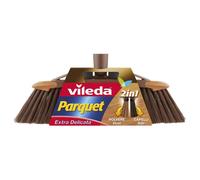 Vileda - Balai 2 en 1 Parquet Marron