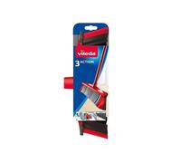 Vileda balai d'intérieur 3 actions, rouge