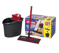 Vileda Bodenwischer Ultramax Komplett-Set inklusive Stiel und Eimer
